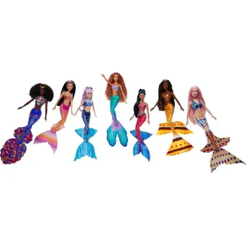 Panenka Panenka The Little Mermaid sada 7Ks panenek sestřiček