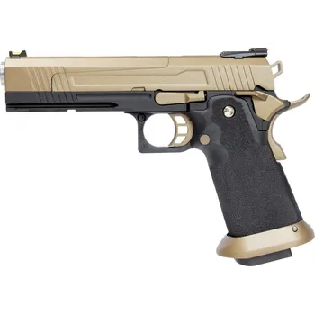 Airsoftová zbraň AW Custom Airsoftová pistole Hi-Capa 5.1 HX10 (dělený závěr) - FDE
