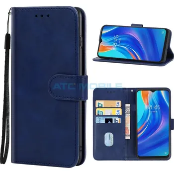 Pouzdro na mobilní telefon Pouzdro Shield4U Tecno Spark 9 Pro otevírací modré a zpět 24 Kč s ATC Clubem