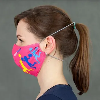 rouška Sportovní rouška na cheerleading, dvouvrstvá / velikost S