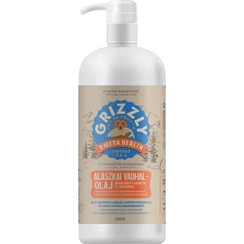 Lososový olej pes Grizzly Salmon Oil Plus 1000ml (expedujeme do 48 hod.)
