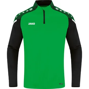 Pánská mikina JAKO PERFORMANCE mikina krátký zip světle zelená