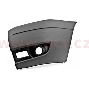 Mlhový světlomet roh předního nárazníku šedý s otvorem pro mlhové světlomety L