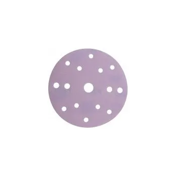 Brusný papír SMIRDEX 740 KERAMICKÁ KRUHOVÁ MATRICE 150 MM 15 OTVORŮ P40