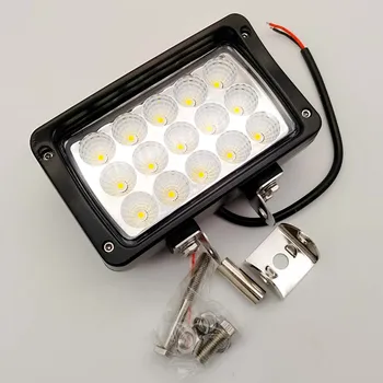Přídavný světlomet LED Pracovní světlo panel 15 CREE LED 48W