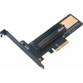 AKASA adaptér M.2 SSD na PCIe s chladičem