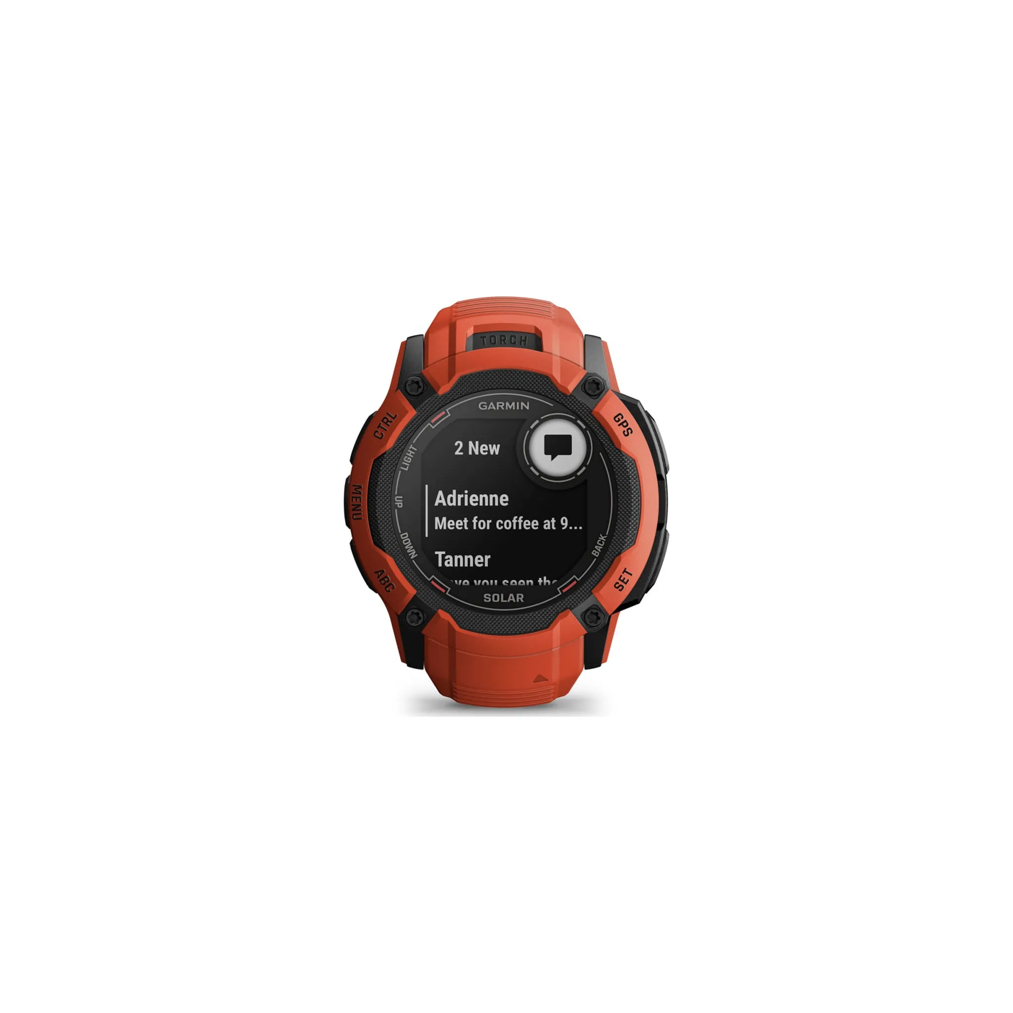 Fotografie 7 - Chytré hodinky Garmin Instinct 2X Solar Flame Red