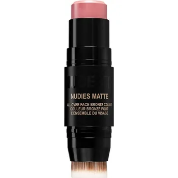 Přípravek na oči Nudestix Nudies Matte multifunkční líčidlo pro oči, rty a tvář odstín Sunkissed Pink 7 g