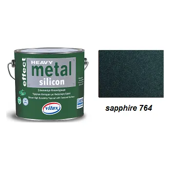 Lak na dřevo Vitex Heavy Metal Silicon Effect - Structural Forge Paint 764 Saphire 0,75L