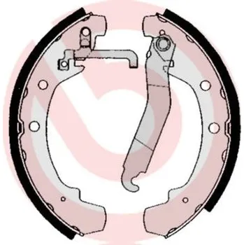Brzdová čelist Sada brzdových čelistí BREMBO S 85 510