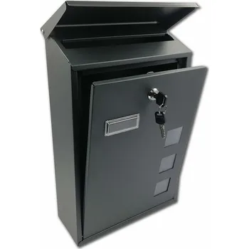 Poštovní schránka SATOS Poštovní schránka OLAF Barevné provedení: antracit