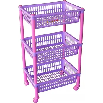 police regál 3koše s kol. 39x29x68,5 JUMBO ECO