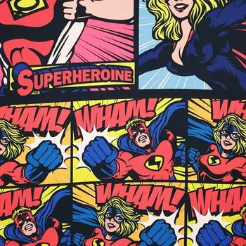 Šatovka N5867 velký barevný komiks, š.145