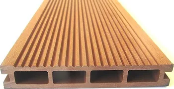 Terasové prkno ASKO Unvoc D017 WPC terasový profil 200 x 14,6 x 2,3 cm