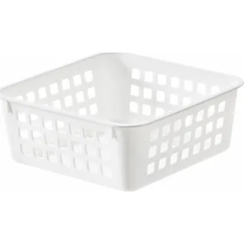 Úložný box Orthex Košík skladovací SmartStore Basket 16 x 16 x 7 cm bílý