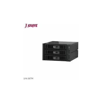 PC skříň Jou Jye Backplane pro 3.5" 3x SATA/SAS3 HDD do 2x 5,25" black (náhrada JJ-2132M-SS)