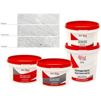 Akrylová texturovací pasta Rosa střední – 500ml (Akrylová texturovací pasta Rosa střední – 500ml)