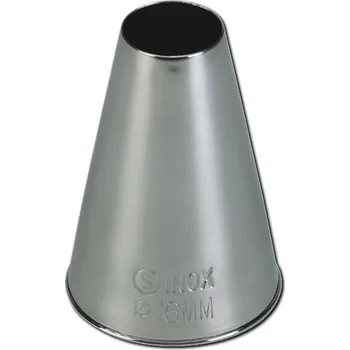 Koncovka lisovaná nerez 2,4 cm, kulatá