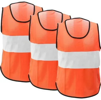 Rozlišovák Cawila Trainingsleibchen TEAM 3er Set 1000871-or Velikost Senior XL