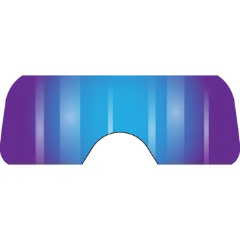 Motocyklové brýle VonZipper Beefy Spare Lexan Lens Quasar Chrome