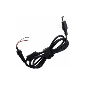 Prodlužovací kabel Akyga 6,3 x 3,0 mm Toshiba 1,2m AK-SC-06 Akyga kabel DC 6.3 x 3.0 mm/PVC/cerná/1.2m