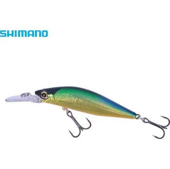 Umělá nástraha Shimano Cardiff Flügel 70F 70mm 7,8g T02 zelené zlato