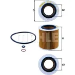 KNECHT Olejový filtr OX387D