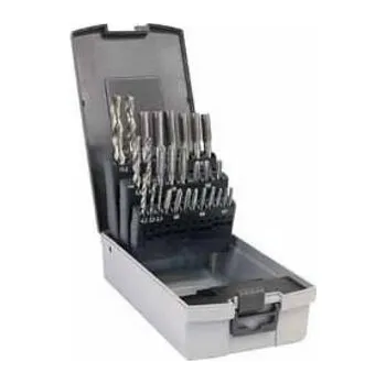 Závitořezný nástroj Bučovice Tools Souprava ručních sadových závitníků a vrtáků DIN 352 M3-M12 (vrtáky ČSN 22 1121) - BU310-140