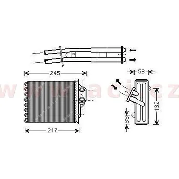 topný radiátor (±AUT±AC) [180*159*42]