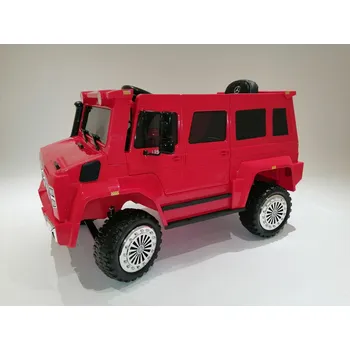 Dětské elektrovozidlo Mercedes Benz Unimog U5000 s 2,4G DO, hasičský záchranný sbor