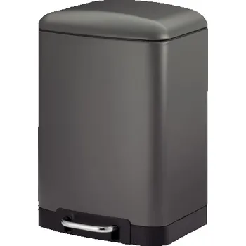 Odpadkový koš Kela DAVINO 12 l 27 × 23,5 × 40 cm antracit