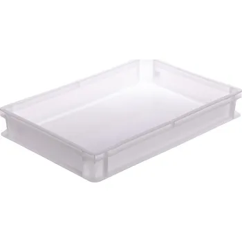 Přepravka na jídlo Plastová přepravka cukrářská nízká 600x400x70