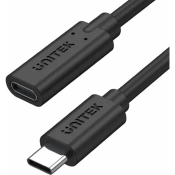 Datový kabel UNITEK C14086BK USB kabel USB 3.2 Gen 2 (3.1 Gen 2) 0,5 m USB C Černá