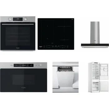 Set domácích spotřebičů WHIRLPOOL OMK58CU1SX + WHIRLPOOL WL B8160 NE + WHIRLPOOL WHBS 62F LT K + WHIRLPOOL MBNA910X + WHIRLPOOL WSIC 3M27 C + WHIRLPOOL WHC18 T311