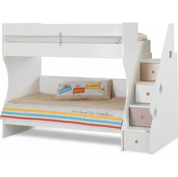 Postel Patrová postel 90x190 Andy - béžová