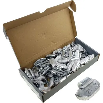 Sada na opravu pneumatiky Nabíjecí závaží pro ocelové disky SPS STD PB/S (25 g, olovo) - 100 ks - Stix