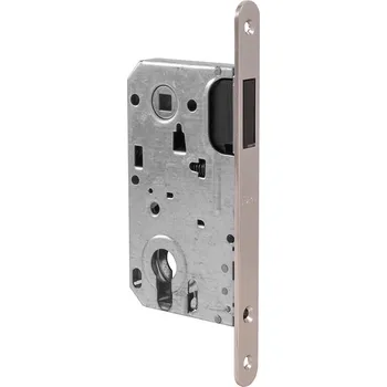 Dveřní kování TI - Magnetický zámek 3598 PZ 85 PZ otvor pro vložku, 85 mm ONS - Nikl broušený (36)