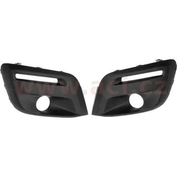 Mlhový světlomet mřížka předního nárazníku šedá pro mlhové světlomety L+P