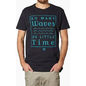 Pánská móda reef Pánské triko more over less black