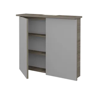 Koupelnový nábytek Dřevojas Dvoudveřová galerka SANI GA2O 80 - D03 Cafe