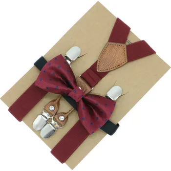 Amparo Miranda® Dětský set motýlek a kšandy AM403