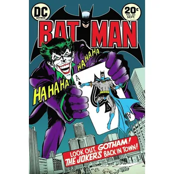 Plakát Plakát, Obraz - Batman and Joker - Comic Cover