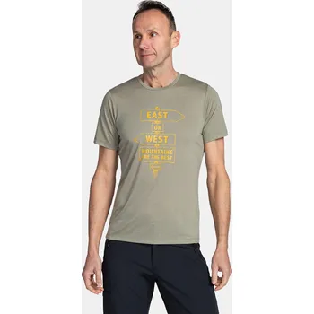 Kilpi pánské outdoorové triko Garove Barva: tmavě zelená, Velikost: XL