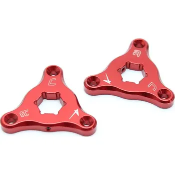 Ovládání předpětí pružin vidlice 4RACING GF14 červená