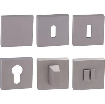 Dveřní kování TI - ROZETA - HR rozety BBQ NP - Nikl perla (142)