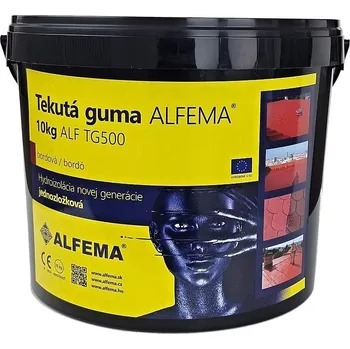 Stavebniny Tekutá guma ALFEMA TG500 bordó 10 kg (hydroizolace Tekutá guma)