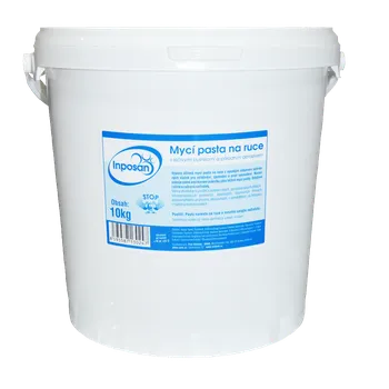 Mýdlo INPOSAN mycí pasta na ruce 10 kg