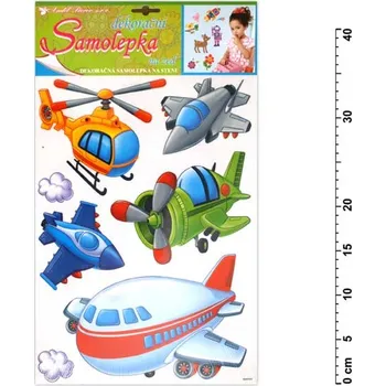 Samolepící dekorace Samolepící dekorace 926 letadla 43x25cm