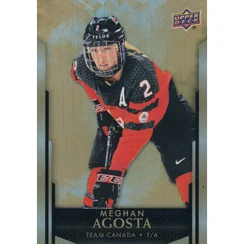 Sběratelská karetní hra řadová karta MEGHAN AGOSTA 22-23 Tim Hortons Legends číslo 92