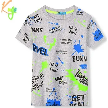 Chlapecké tričko CHLAPECKÉ TRIČKO šedé Kugo HC9280 (Chlapecké tričko s krátkým rukávem)